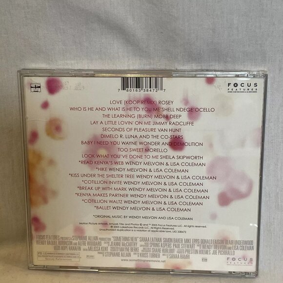 Something New Original Motion Picture Soundtrack (CD, 2005) Focus LKS 338472 - Picture 2 of 6